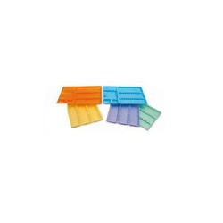 DISPOTRAYS BLEU FONCE 28X18CM 400PCS