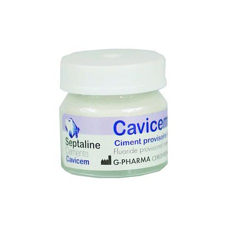 CAVICEM CIMENT PROVISOIRE BLANC POT 28GR.